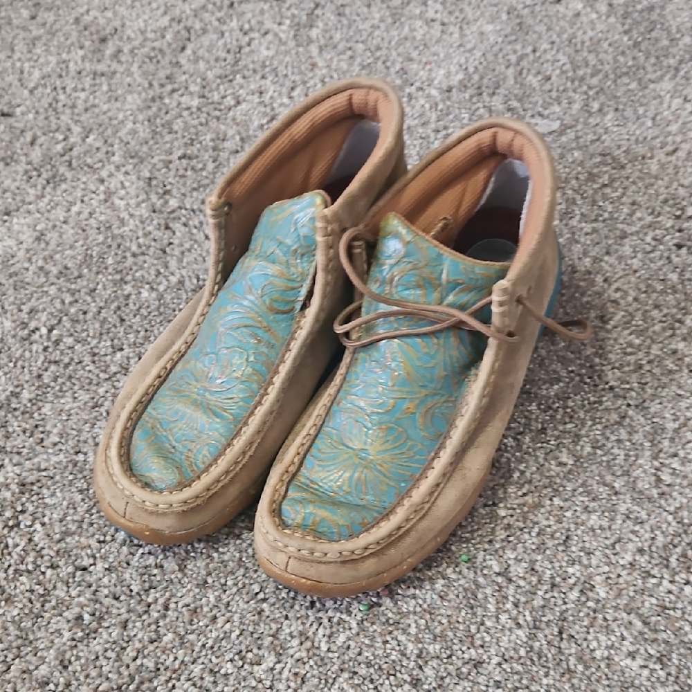 Twisted X Western Suede Leather Women's Shoes